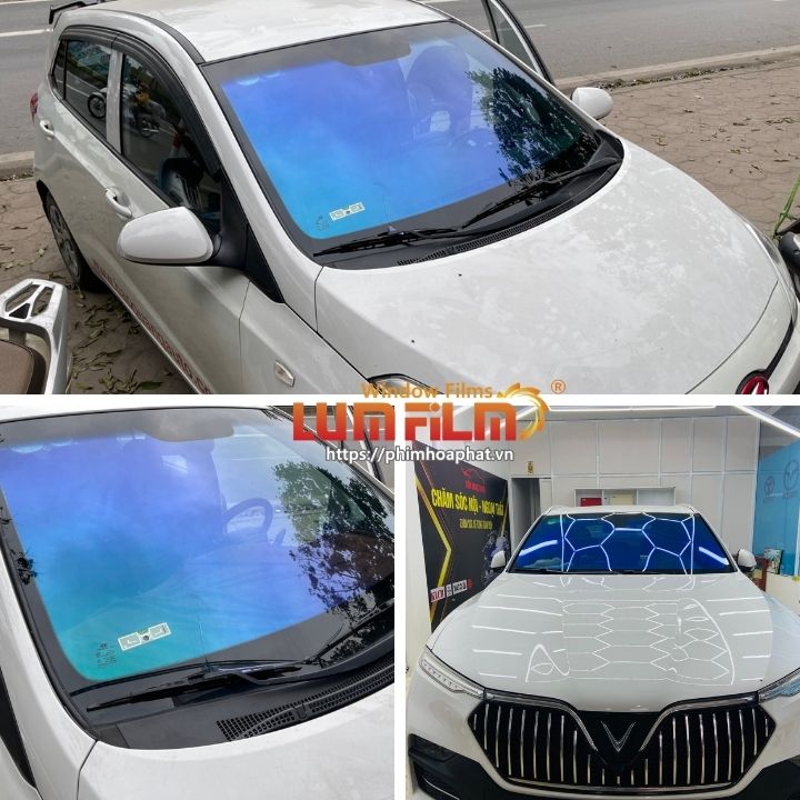 Kính lái (chắn gió) cao cấp 7 màu mã HP-699(HP699)