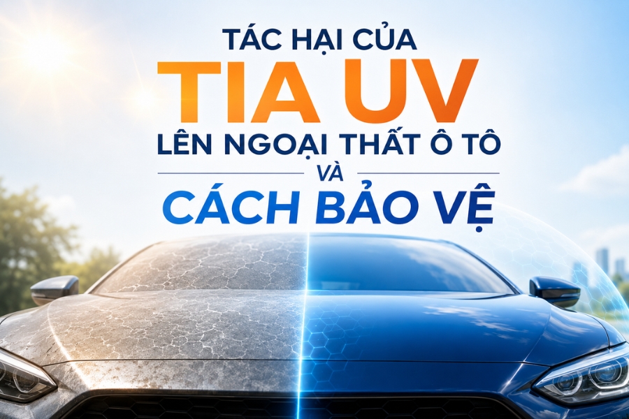 Ảnh Hưởng Của Tia UV Đến Ngoại Thất Ô Tô Và Cách Bảo Vệ Hiệu Quả