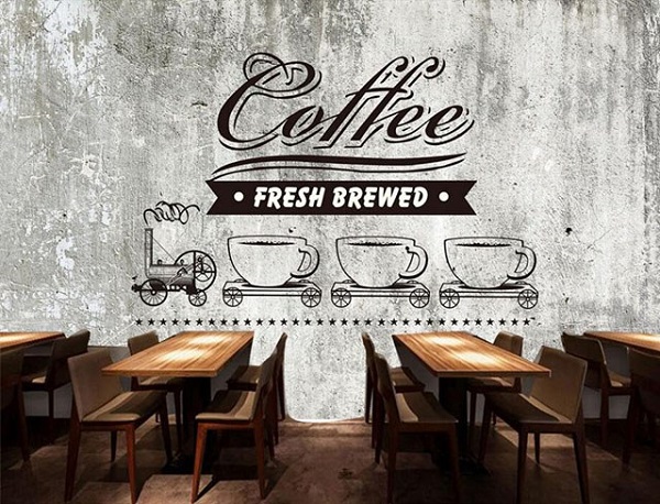 Top 17+ Ý tưởng giấy dán tường quán cafe cực chất và ấn tượng